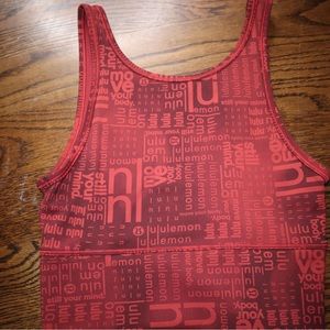 Lululemon tank size 8